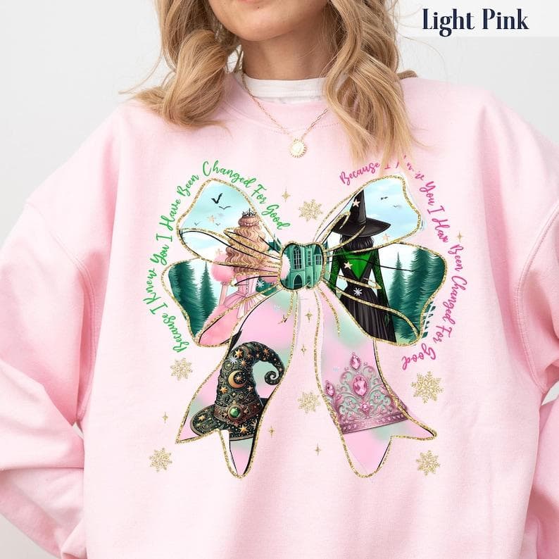 Wicked Elphaba Glinda Shirt | Defy Gravity Fan Gift for Wizard Fans – image 3, Wicked Elphaba Glinda Tee, Wicked Elphaba Glinda Merch, Wicked Elphaba Glinda Shirt, Wicked Elphaba Glinda Sweatshirt, Wicked Elphaba Glinda Hoodie, Wicked Elphaba Glinda Clothes