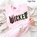 Wicked Glinda Elphaba Sudadera Defy Gravity Broomstick Magic Wand Hoodie Wizard Movie Shirt Wicked Musical Fan Regalo 4 small thumbnail