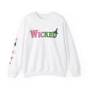 Wicked Musical & Movie Sweatshirt Hoodie | Oz Fan Gift, Pink/Green Witch 3 small thumbnail