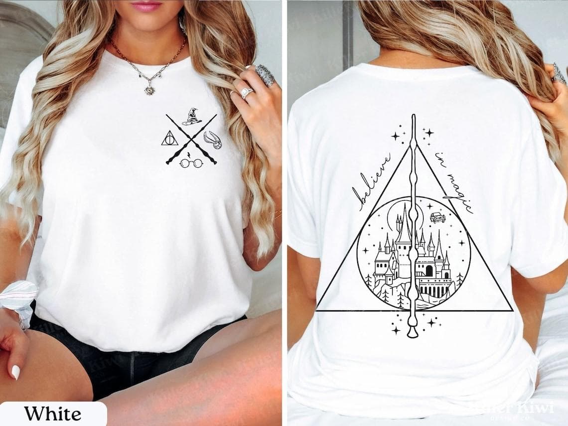 Wizard Magic School Apparel: HP Shirt, Hoodie, Sweatshirt & Gifts – image 3, Harry Potter Tee, Harry Potter Merch, Harry Potter Shirt, Harry Potter Sweatshirt, Harry Potter Hoodie, Harry Potter Clothes