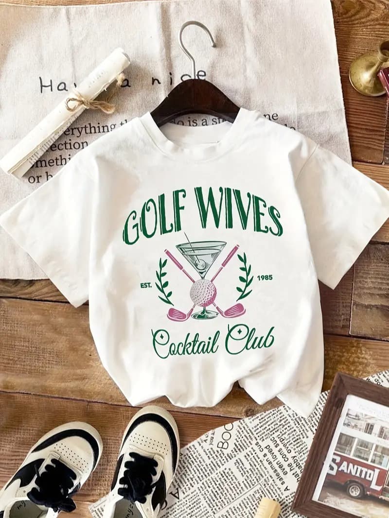 Women's Golf Wives Cocktail Club T-Shirt – Casual, Short Sleeve – image 1, Golf Wives Cocktail Club Tee, Golf Wives Cocktail Club Merch, Golf Wives Cocktail Club Shirt, Golf Wives Cocktail Club Sweatshirt, Golf Wives Cocktail Club Hoodie, Golf Wives Cocktail Club Clothes