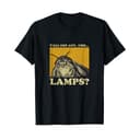 Y'all Got Any Lamps Moth Insect Meme Gift T-Shirt, Meme Tee, Funny Shirt, Dumb Shirt. Unisex Graphic Tee, Funny Gift Round Neck Casual 1 small thumbnail
