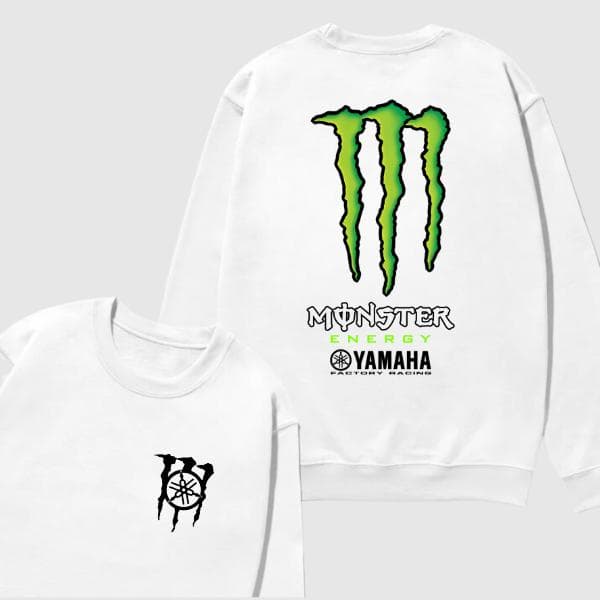 Yamaha Monster Energy Racing Hoodie, Sweatshirt y T-Shirt para Fans de Coches – image 3, Yamaha Tee, Yamaha Merch, Yamaha Shirt, Yamaha Sweatshirt, Yamaha Hoodie, Yamaha Clothes