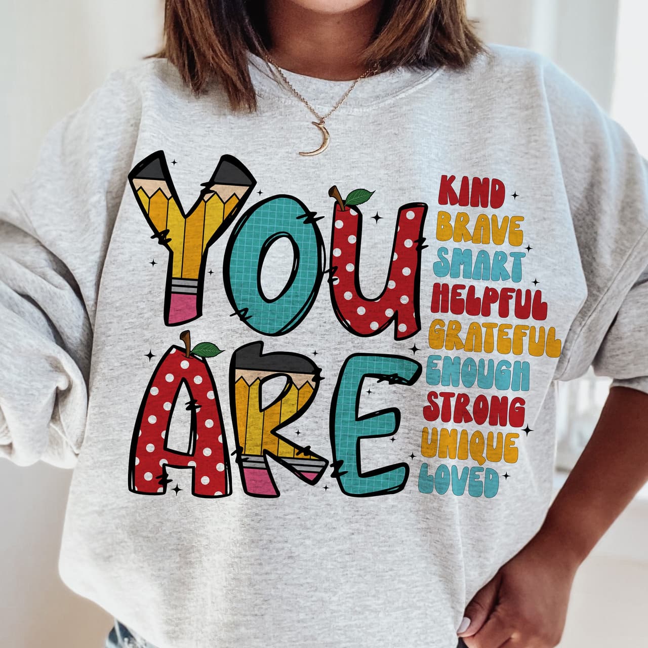 You Are Kind Retro Teacher School Doodles Shirt Sweatshirt Hoodie – image 2, Teacher Tee, Teacher Merch, Teacher Shirt, Teacher Sweatshirt, Teacher Hoodie, Teacher Clothes