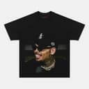 Youth Adult Chris Brownn V11 Vintage Y2k Tee | Rap Hiphop Tour 2025 Gift 1 small thumbnail