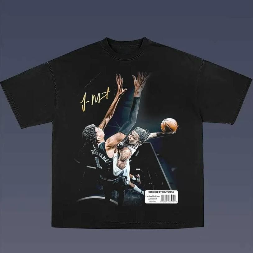 Youth and Adult JA MORANT 7 Tee, Crewneck Sweatshirt Cotton Unisex Graphic T-Shirt Basketball Fan Gift for Him Gift For Her Vintage Y2K Graphic Tee Sweatshirt – image 1, JA MORANT Tee, JA MORANT Merch, JA MORANT Shirt, JA MORANT Sweatshirt, JA MORANT Hoodie, JA MORANT Clothes